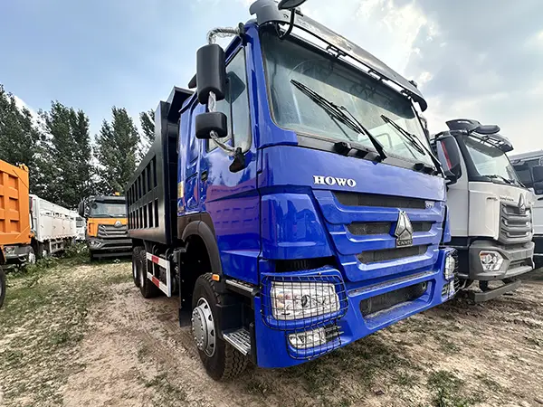 Used 6×4 Blue Cab Dump Truck | Reliable Heavy Duty Tipper Truck for Construction & Mining