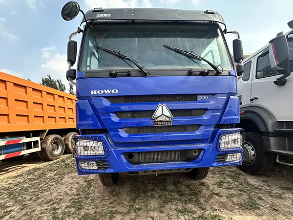 Used 6×4 Blue Cab Dump Truck | Reliable Heavy Duty Tipper Truck for Construction & Mining - Image 3