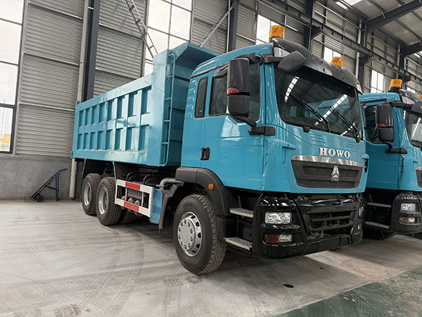 Used HOWO 6×4 Dump Truck, 371HP Euro II