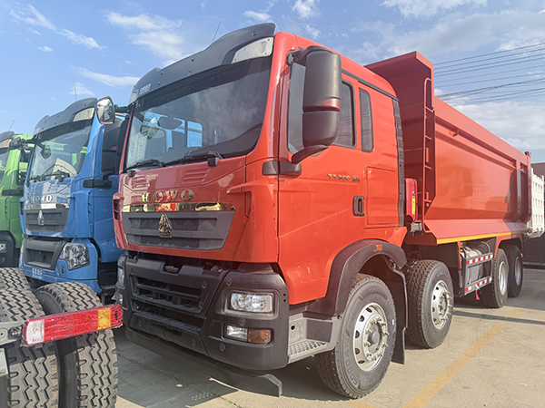 Used Sinotruk HOWO TX 8×4 Tipper Truck 350HP TX350‑MT