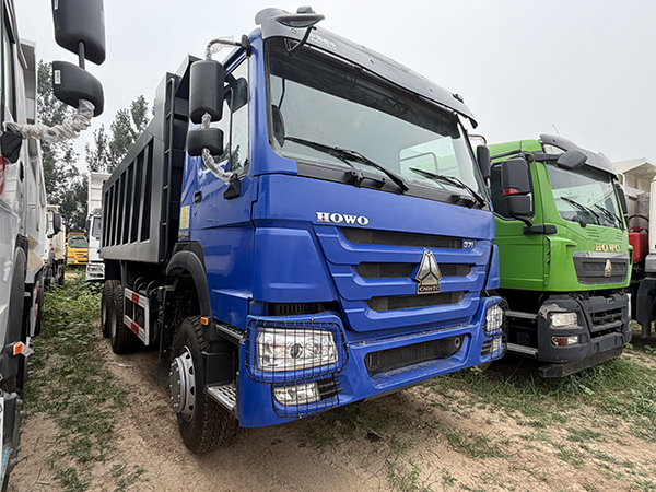 In‑Stock HOWO 371HP 6×4 Used Dump Truck, Ready for Export