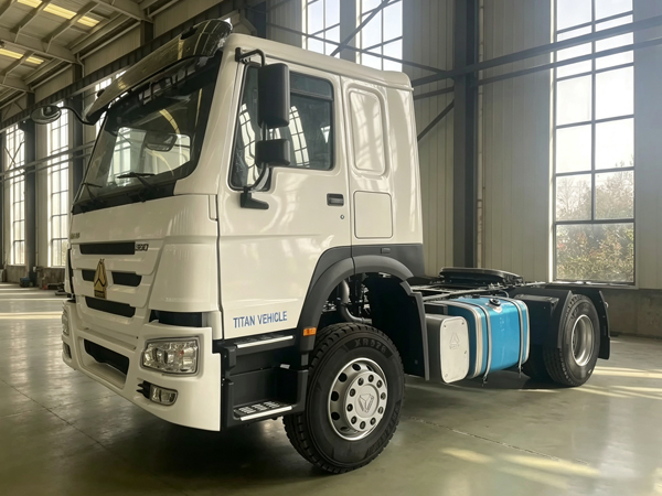 Used Sinotruk Howo 371HP 4x2 Tractor Head Prime Mover For Container Long‑haul Transport